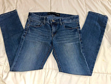 Express Women’s Jeans Low Rise Skinny Stella Blue Medium Wash Denim Size 4S picture