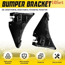 Bumper Retainer Set Fits 2010-2014 Ford Mustang Front Plastic Primed 1-10Set picture