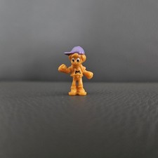 Mighty Max Orange Prototype First Edition Max Figure Rare Purple Hat picture