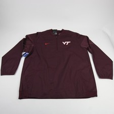 Virginia Tech Hokies Nike Dri-Fit Pullover Men's Maroon New with Tags XXL picture