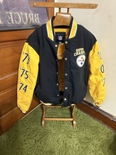 Vintage G-III Pittsburgh Steelers Super Bowl Champions Jacket XXL NFL picture