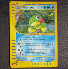 Pokémon TCG Politoed SkyRidge Holo Rare H23/H32 110 NM SWIRL picture