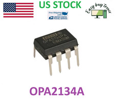 4Pcs OPA2134 OPA2134PA Burr Brown Dual OpAmp IC  USA Seller picture
