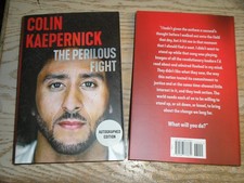 SIGNED The Perilous Fight by Colin Kaepernick (2026, Hardcover) NEW 1st print picture
