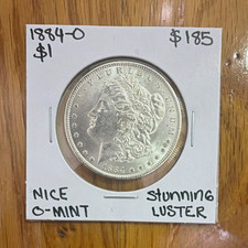 1884-O New Orleans Morgan Silver Dollar $1 Business Strike 90% Silver KM#110 picture