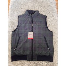 Hunter Men's reversible Plaid Vest - Navy & Green picture
