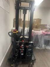 Walk-Behind Electric Walkie Stacker Forklift 1500kg Load Capacity picture