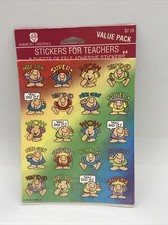 Ziggy Stickers for Teachers American Greetings 1992 Value Pack 8 Sheets picture