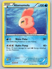 2011 POKEMON BLACK & WHITE ALOMOMOLA 39/114 R NM A97559 FREE S&H picture