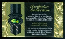 1993 Classic Four Sport Exclusive McDonald’s 36 Pack Box Webber Aikman Auto? picture