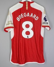 ARSENAL LONDON 2023 2024 HOME AUTHENTIC HEAT RDY JERSEY SHIRT #8 ODEGAARD L picture