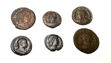 Roman Imperial: (6) Different Roman Emperors, VG/AFine to EFine condition. picture