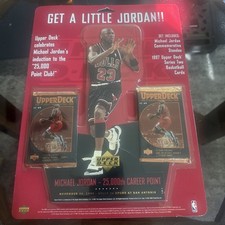 1997 Upper Deck Michael Jordan Standee And 2 Packs - new excellent conditio picture