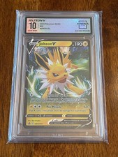 2021 POKEMON SWSH BLACK STAR PROMO EEVEE EVOLUTIONS JOLTEON V 151 Arena Club 10 picture