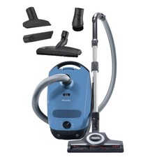 Miele Classic C1 Turbo Team PowerLine Canister Vacuum Cleaner Tech Blue AAAVAC picture