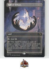 Hall of Echoes (Borderless) Reality Fracture Rare 379 MTG Near Mint picture