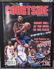 1994 Courtside Magazine Issue 3 Grant Hill Detroit Pistons Vintage Basketball picture