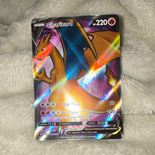 Pokemon TCG Charizard V SWSH050 Sword & Shield Promo Holo 220 HP English 2020 picture