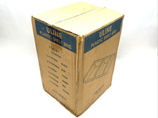 Uline S-19945BLU Blue Plastic Shelf Bins 11