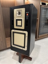Sony APM-930AV Flagship Speakers – Collector Grade – Excellent-Custom USA Stands picture