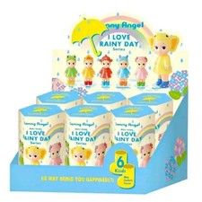 random 6pcs Sonny Angel I Love Rainy Day Series Blind Box Mini Figure Toys USA picture