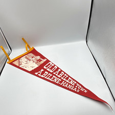 Vintage Old Abilene Town, Kansas Souvenir Felt Pennant picture