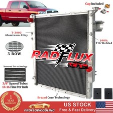3 Rows Radiator For 2010-2012 2011 Dodge Ram 2500 3500 4500 6.7L Cummins Diesel picture