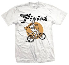 The Pixies Tony Bike Premium Soft White T-Shirt UNISEX SHIRT picture