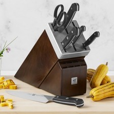 Zwilling JA Henckels 7-Piece Gourmet Self-Sharpening Knife Block Set|43929 picture