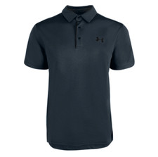 Mens UA Under Armour Muscle Golf Polo Shirt Top Performance Black Navy NF New picture