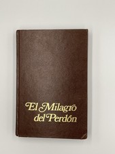 Vintage El Milagro Del Perdón Spencer W Kimball Bookcraft Brown HC LDS Spanish picture