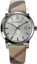 Burberry Unisex Classic Checked Analog Quartz 34mm Watch BU9113 picture