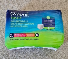 Adult Diapers Prevail Per-Fit Daily Underwear Medium (34