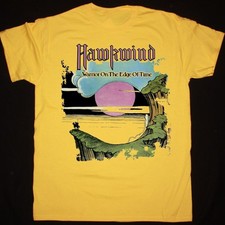 HAWKWIND Band WARRIOR ON THE EDGE OF TIME  Shirt Yellow Unisex S-5XL 1P1347 picture