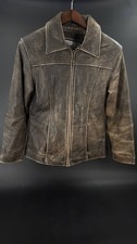 PELLE Studio Wilsons Leather Women's Brown Leather Jacket Thinsulate Size M picture