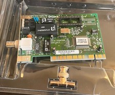 Vintage D-Link DE-528CT PCI Ethernet Network Card RJ45 BNC Coax Adapter NOS picture