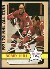 1972-73 Topps - All Star Bobby Hull #126 ~ EX/MT ~ picture