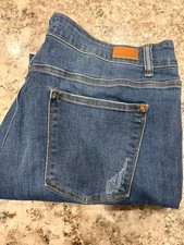 Judy Blue Relaxed Fit Denim Women’s Blue Jeans Plus Size 20W Skinny Leg picture