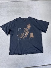 Vintage 90s Tupac 2pac 90s Memorial T Shirt XL Made In USA Rap Cronies Tee picture