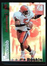 1999 Donruss Elite Aspirations DONOVAN MCNABB Rookie /95 #190 picture