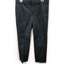 Banana Republic Ryan Slim Straight Leg Mid Rise Black Trousers Pants Size 8 NWT picture