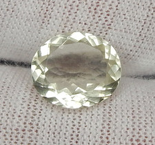 Best 3.3ct IF Yellow Sillimanite Unheated Natural Earth Mined Faceted Oval Burma picture