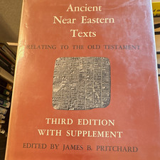 Ancient Near Eastern Texts Relating to the Old Testament with Supplement picture
