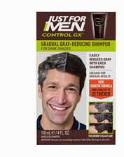 Just For Men Control GX Gradual Gray-Reducing Shampoo, 4 fl oz, Men picture