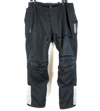 Aerostitch Roadcrafter Motocycle Pants WOMENS 10 Black Ridewear Knee Pads Insert picture