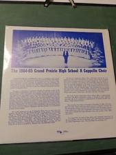 Vintage 1964-65 Grand Prairie Texas Acapella Choir Christmas Time In Gopher Land picture
