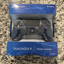 Sony Playstation PS4 DualShock Wireless Controller Rare Midnight Blue Open Box  picture