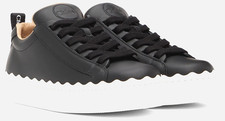 Chloe Scalloped Sneakers, Great Condition with Box, 40.  picture