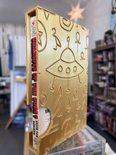 SIGNED “Chariots of the Gods?” by Erich von Daniken In Custom Golden Case - 1973 picture