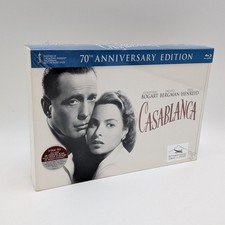 Casablanca 70th Anniversary Edition Blu-ray DCD Set Humphrey Bogart New Sealed picture